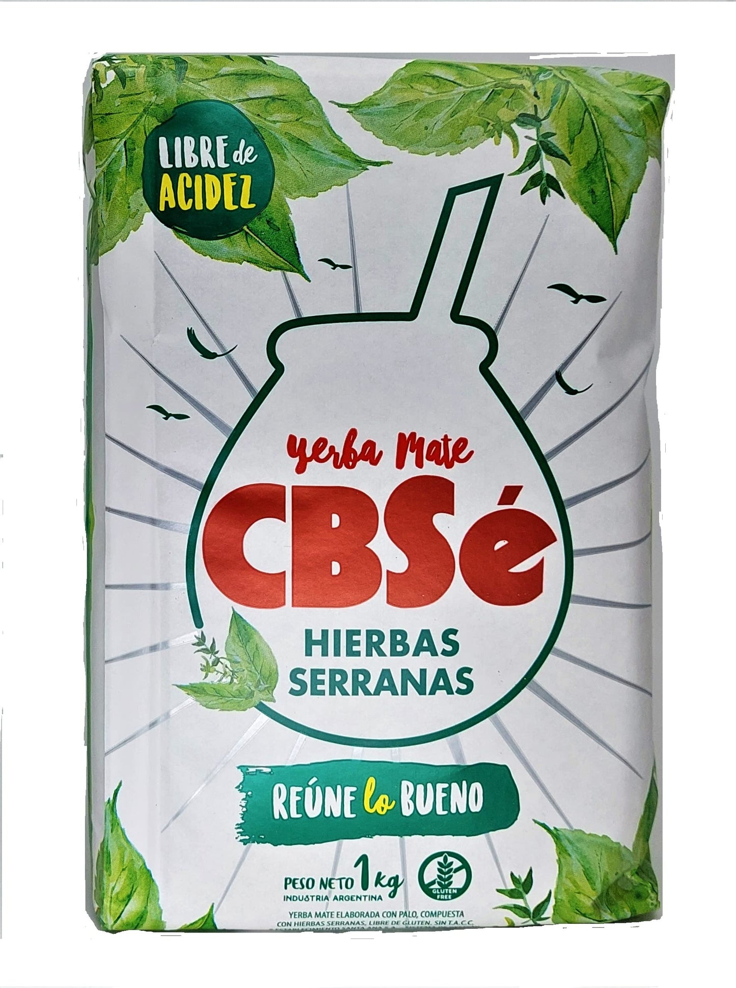 Yerba Mate Cbse Erbe di Montagna 1 Kg