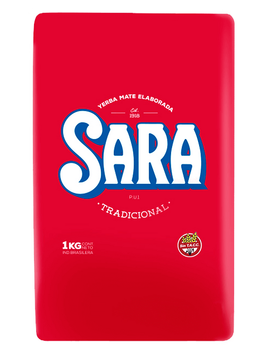 Yerba Mate Sara Roja 1 Kg